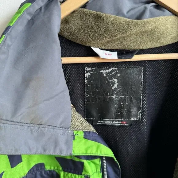 Vintage Y2K BONFIRE SNOWBOARDING Blur Winter Ski Jacket - Mens - Picture 10 of 10